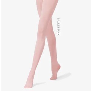 *BRAND NEW* Greendog Ballerina Pink Stretchy Comfy Over The Feet Tights